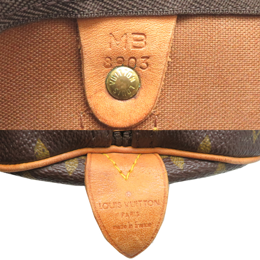 LOUIS VUITTON Authentic Brown Monogram Keepall 50 Boston Bag - Picture 7 of 9